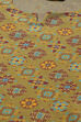 Olive Jacquard Straight Yarndyed Kurta Palazzo Suit Set image number 1