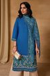 Mustard Viscose Blend Straight Printed Kurta image number 7