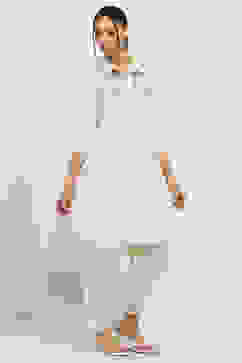 Ivory Cotton Blend Straight Kurta image number 4