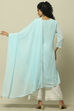 White Poly Georgette Solid Dupatta image number 2