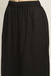 Black Viscose Rayon Printed Straight Kurta Pants Set image number 2
