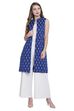 Rangriti Ivory Cotton Flex Palazzo image number 5