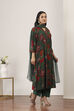 Green Viscose Polyester Kalidar Suit Sets image number 5