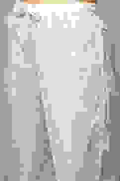 White Poly Chiffon Straight Kurta & Pants Suit Set image number 3