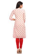 Beige Straight Cotton Kurta image number 1
