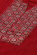 Red Art Silk Straight Kurta image number 1