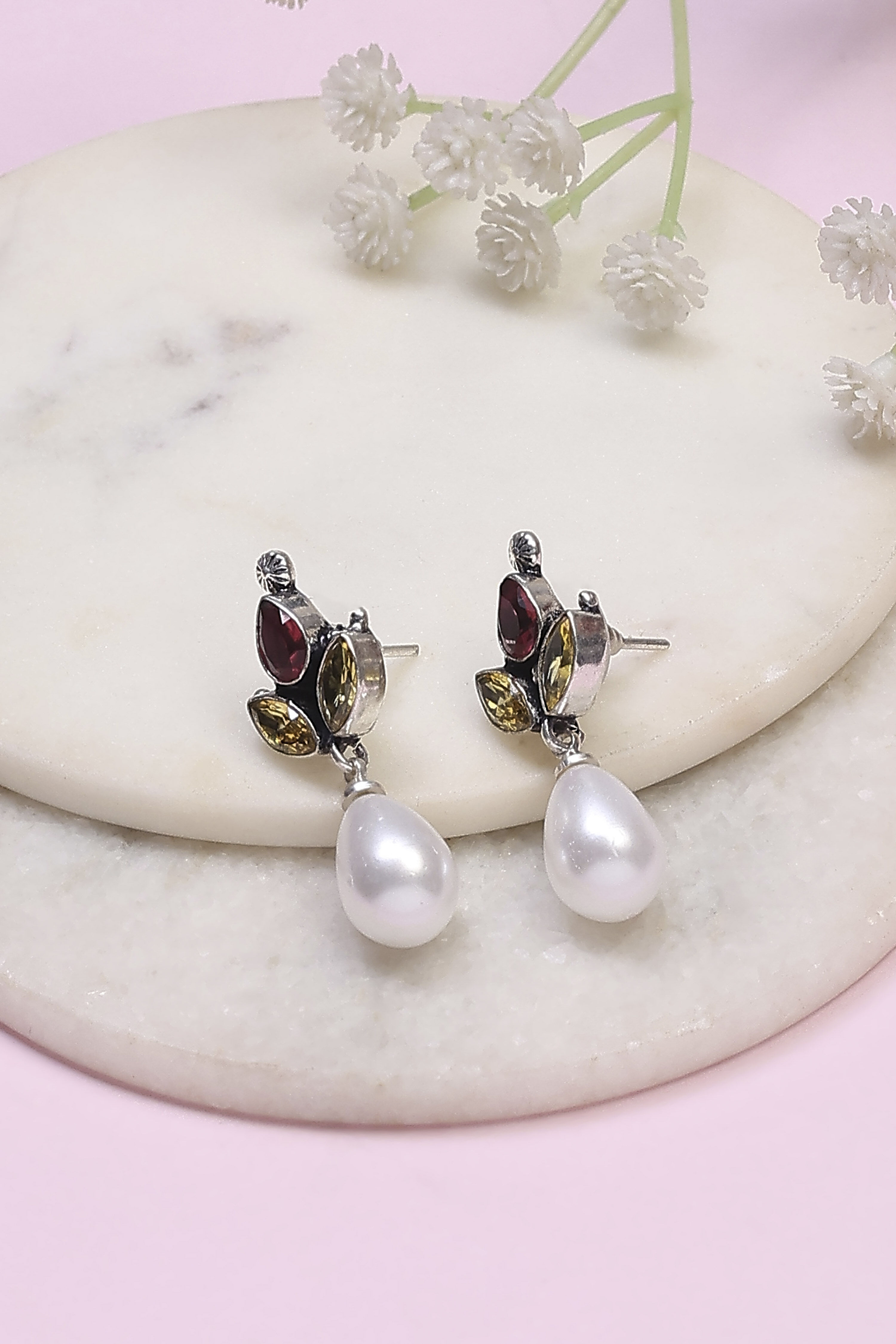 Multi Brass Drop & Danglers image number 0