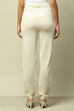 Ecru Acrylic Regular Solid Legging image number 5