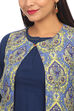 Indigo Straight Polyester Indie Top image number 1