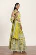 Pink Polyester Kalidar Lehenga Set image number 5