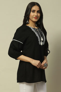 Black Rayon Indie Top image number 4