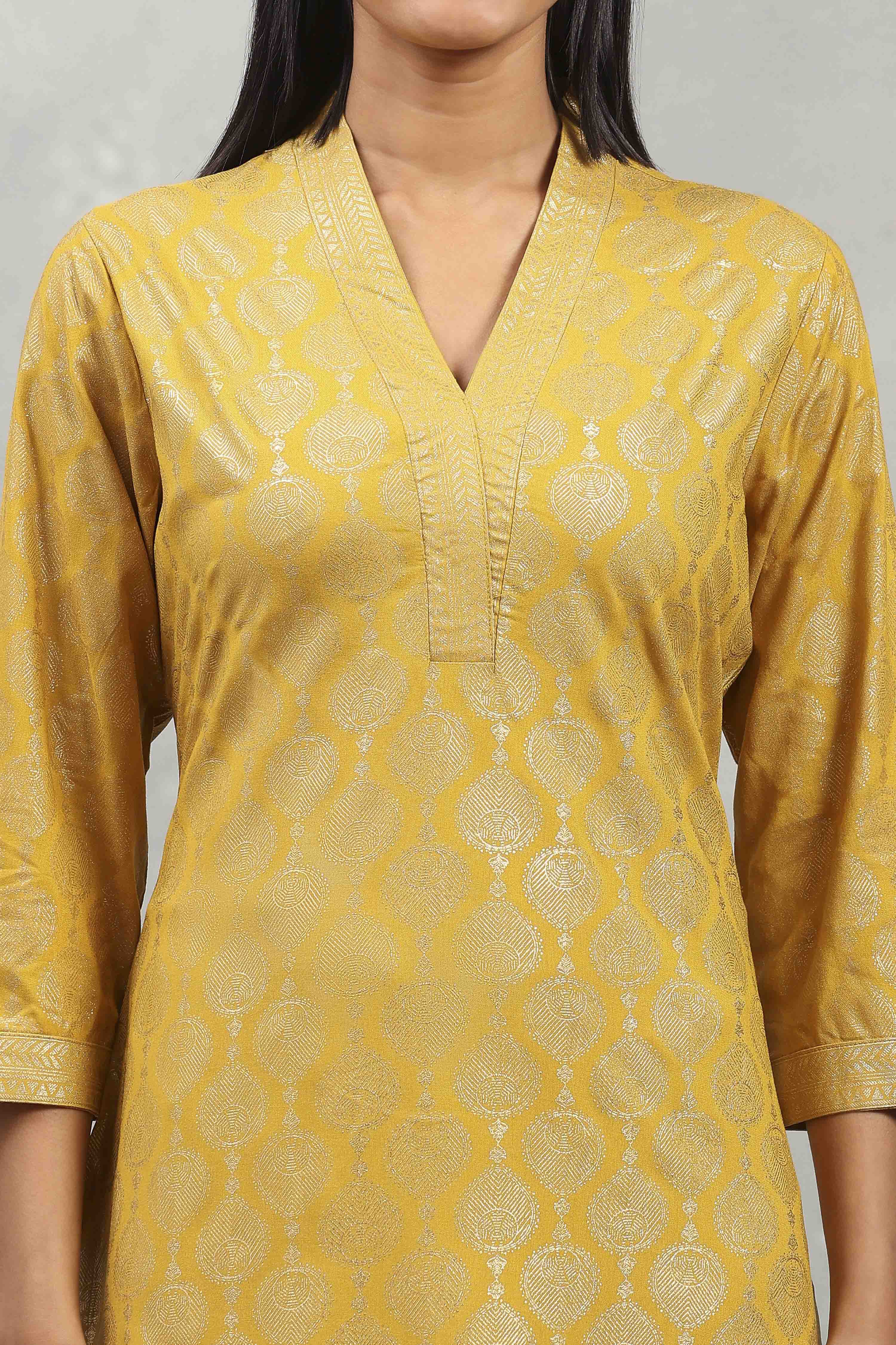 Pink Viscose Blend Printed Straight Kurta image number 1