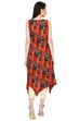 Red A-Line Modal Kurta image number 4