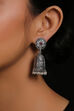 Red Metal Brass Earring image number 0