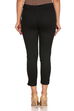 Black Cotton Slim Pants image number 3