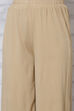Maroon Viscose Palazzo image number 1