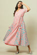 Coral Cotton Straight Dress image number 0