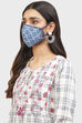 Indigo Cotton Mask image number 1