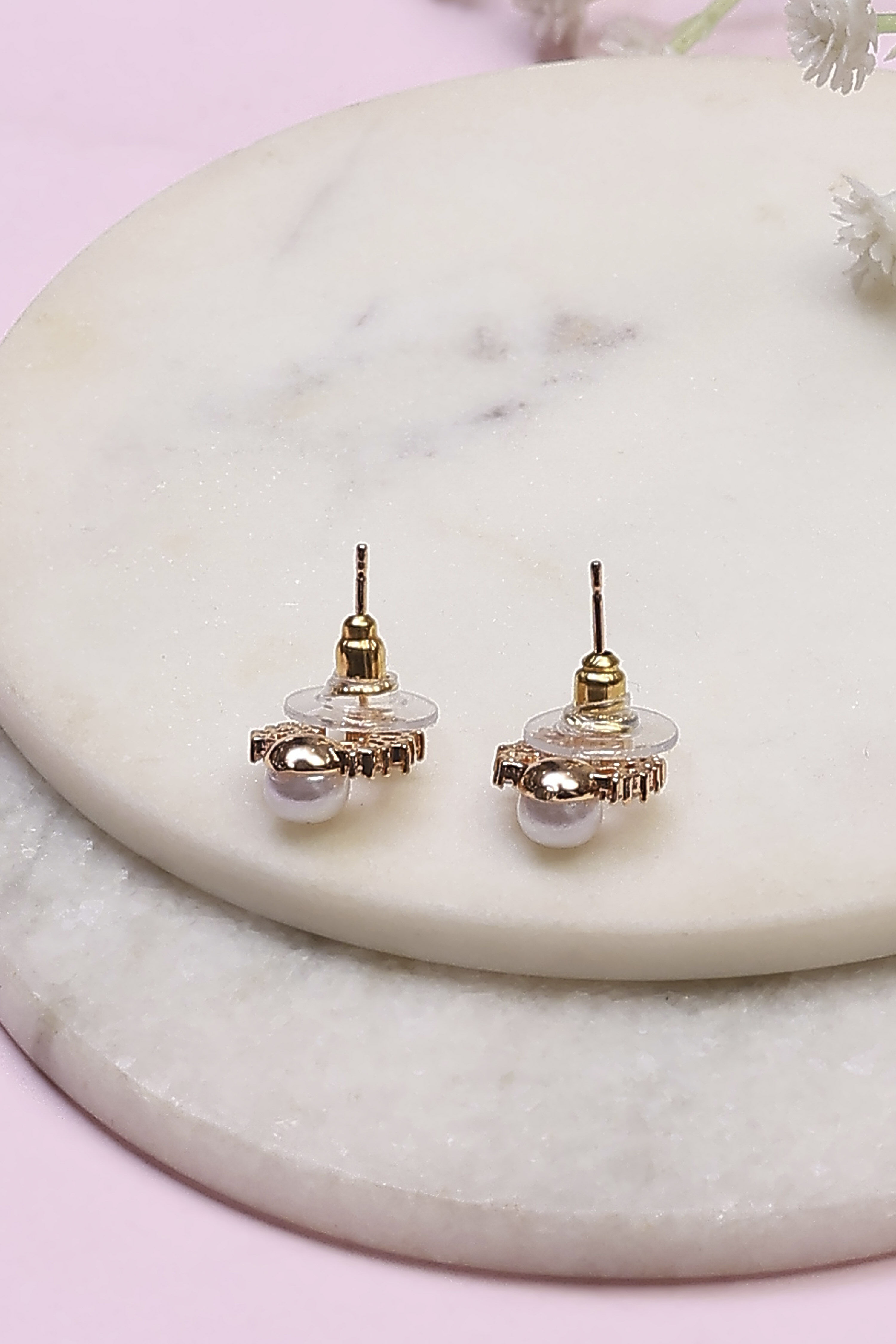 White Brass Studs image number 2