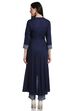 Indigo Rayon Front Open Shrug image number 4