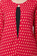 Pink Cotton And Flex Straight Jacket image number 1