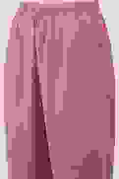 Pink Viscose Polyester Gathered Suit Sets image number 2