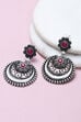 Pink Alloy Drop & Danglers image number 0