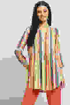 Multi Viscose Rayon Straight Kurti image number 5