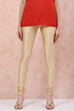 Gold Art Silk Churidar image number 0