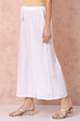 White Viscose Palazzo image number 2