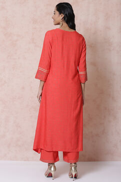 Coral LIVA A Line Kurta image number 5