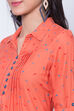 Coral Viscose Rayon Top image number 1