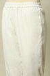 Off-White Solid Slim Fit Pants image number 1