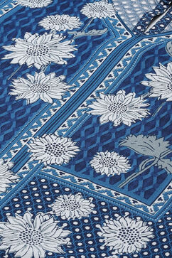 Indigo LIVA Straight Kurta image number 1