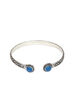 Blue Metal Brass Bracelet image number 1