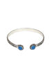 Blue Metal Brass Bracelet