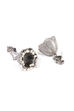 Silver Metal Brass Earrings image number 3