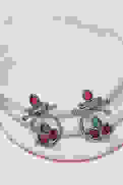 Pink Alloy Studs image number 0