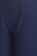 Dark Blue Cotton Slim Pants image number 1