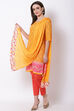 Pink Cotton Dupatta image number 1