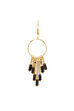 Golden Metal Brass Earring image number 1