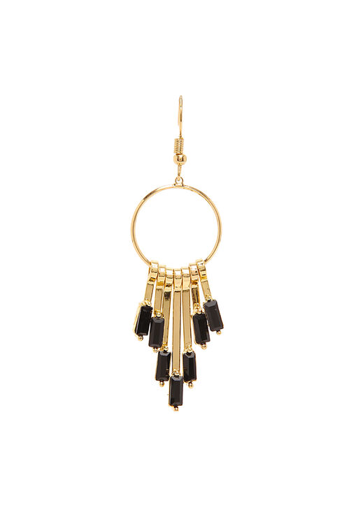 Golden Metal Brass Earring image number 1