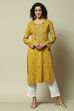 Dusky Pink Acrylic Straight Printed Kurta image number 5