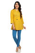 Fuschia A Line Viscose Indie Top image number 4