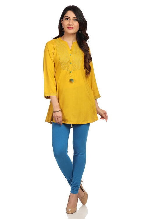 Fuschia A Line Viscose Indie Top image number 4