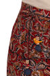 Maroon Cotton Flex Slim Pants image number 6