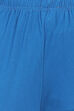 Teal Blue Cotton Leggings image number 1