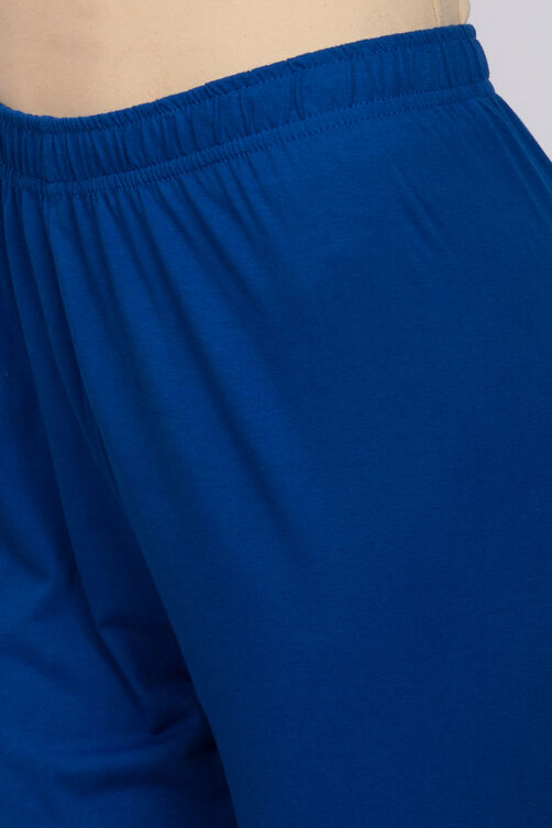 Blue Cotton Churidar image number 1