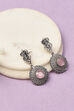Apricot Oxidised Alloy Earrings image number 0