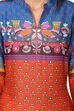 Orange Straight Modal Kurta image number 3